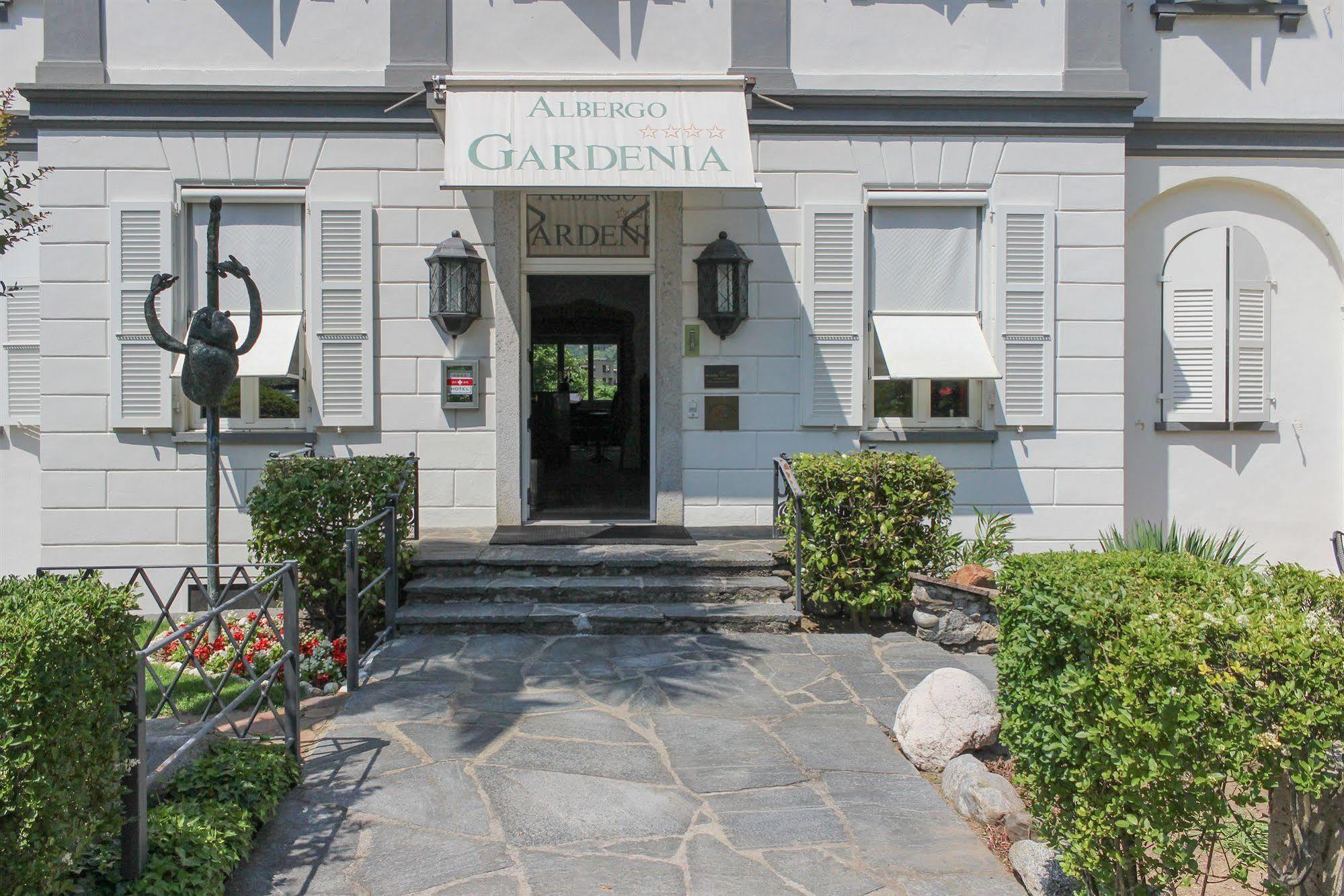 Villa Garni Gardenia Caslano Bagian luar foto
